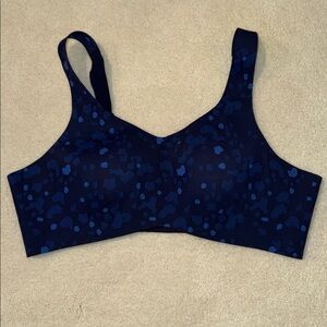 Knix Women's Catalyst Sports Bra Cobalt Blue Colour. S3